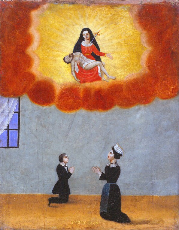 Ex-voto Joseph Brouchoud Ermitage Longeborgne pèlerinage Valais